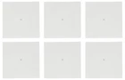 (6) Jbl MTC-416SG White Square Grilles For Control In-celing Speakers New. Price: $273.00.