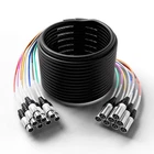Proreck 100FT Snake Cable, 8-CHANNEL Shielded Audio Xlr To Female New. Price: $218.93.