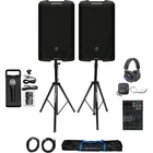(2) Mackie SRT215 Dj Pa Speakers W/bluetooth+mixer+stands+headphones+mic New. Price: $1442.85.