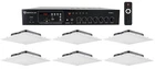 Office/restaurant/cafe/bar Audio Package W/6) Jbl Drop Ceiling Tile Speakers+amp New. Price: $1029.80.