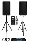 Mackie 12" 1300W Powered Dj Pa Speakers+stands+microphone New. Price: $592.90.