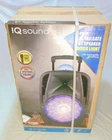Supersonic IQ-6112DJBT-BK 12-INCH Light-up Portable Bluetooth Speaker/w/ Mic New. Price: $64.99.