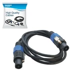 6FT Speakon To (m/m) Speaker Cable For Professional Audio Systems New. Price: $9.95.