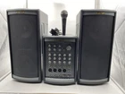 Kustom Profile System One Amp Pa KPS-PM100T, 2 KPS-LS100T W/suit Case Used. Price: $600.00.