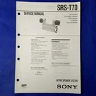 Sony SRS-T70 Service Manual Original Paper Oem Repair Guide Usa Unspecified. Price: $85.40.