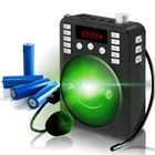 Qfx BT-94 3" Rechargeable Pa Speaker System +usb/sd/fm/led +headworn Mic New. Price: $17.90.