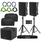 Mackie THUMP12V4 12" Powered Speaker 2-PACK With THUMP15SV4 Subwoofer New. Price: $1694.40.