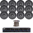 Pyle 6-CHANNEL SELECTOR,5.25"IN-WALL/CEILING SPEAKERS,100FT Wire New. Price: $446.99.