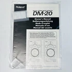 Roland DM-20 Owner's Manual Digital Stereo Micro Monitor Catalog Booklet New Brand. Price: $14.95.