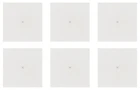 (6) Jbl MTC-414SG White Square Grilles For Control 412 / Ceiling Speakers New. Price: $237.00.