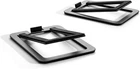 DS2M Metal Speaker Stands - Adjustable Tilt For Pc, Gaming & Studio Use New. Price: $74.99.