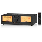 2-ZONE Speaker/amplifier Selector Box With Dual Analog Vu Meter Audio Switcher New. Price: $159.99.