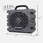 Turtlebox Grande Loud! Outdoor Portable Bluetooth 5.4 Waterproof Gray Speaker New. Price: $730.00.