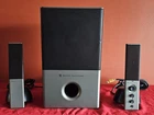 Altec Lansing VS4121 Speaker System 2.1 Subwoofer Bass Computer Audio Set Used. Price: $34.99.