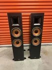 Klipsch RF-3 Ii Floor Speakers Pair + RC-52 Center Home Theater No Grills Used. Price: $543.75.