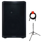 Qsc CP8 Two-way 8" 1000W Pa System W/ Speaker Stand & Xlr Cable New. Price: $569.99.