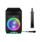 Ion Audio - Bluetooth Speaker Pa System Bundle With Microphone, Stand Open. Price: $129.99.