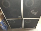 Ev 15-3 Speakers Used. Price: $175.00.