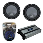 Harmony Audio (2) HA-R104 Rhythm Series 10" 500W Subwoofer & HA-A800.1 Amp New. Price: $240.99.