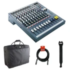 Soundcraft Epm 12 - Mono + Stereo Audio Console W/ Mixer Bag, Straps & Cable New. Price: $565.00.