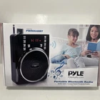 Pyle PWMA40BT Portable Bluetooth Radio Open. Price: $18.00.
