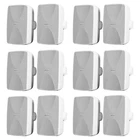 (12) Rockville WET-7020W White 70V 5.25" Commercial Indoor/outdoor Wall Speakers New. Price: $634.70.