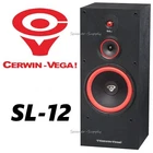 Cerwin Vega SL-12 3-WAY 12" Tower Floor Speaker Home Audio 300 Watts Each New. Price: $389.99.