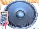 Eaw LC15-4002-8 15" 8-OHM Speaker Part 0008849 Rcf #406 Tested & Working Used. Price: $199.99.