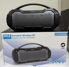 Pyle Portable Wireless Bt Streaming SPEAKER-IPX6 Waterproof Open. Price: $45.00.