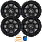 4X Kicker PSC65 6.5" 120W Weather-proof Speakers, Wire, Pry Tool Set New. Price: $350.99.