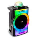 Audiobox ABX-890R 8" Bluetooth Party Speaker W/ Mic, Rgb Lights, Usb/fm/aux New. Price: $99.99.