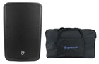 Rockville Titan 15" 2000W Powered Dj Pa Speaker/bluetooth/dsp/tws+carry Bag New. Price: $394.90.