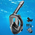 Full Face Mask With Detachable Camera Mount,snorkeling Swimming Diving New. Price: $17.53.