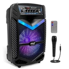 Pyle 600W Rechargeable Outdoor Bluetooth Speaker Portable Pa System Recorder New. Price: $102.99.