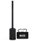 Alto TS108C 600W Powered Column Array Pa Speaker System With 3-CHANNEL Black New. Price: $629.73.