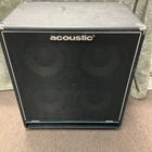 Acoustic B410C Classic 400W 4X10 Bass Speaker Cabinet Black Tested Used. Price: $269.95.