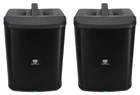(2) Rockville Titan One Pro Battery Powered Live Performance 8" Pa Speakers New. Price: $434.95.