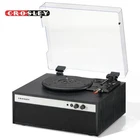 Crosley Strobe CR6048A-BK 3-SPEED Bluetooth In/out Record Player Black New. Price: $129.00.