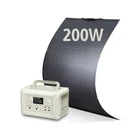Allpowers 600W 299WH Solar Generator With 2X100W Flexible Panel Charger New. Price: $299.40.