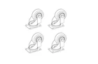 Jbl ACK1 Universal Accessory Caster Kit New. Price: $109.00.
