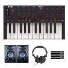 Akai Professional Mpk Mini 4 Black Midi Keyboard Monitors & Headphones New. Price: $234.40.