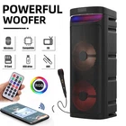 3000W Dual 10" Party Bluetooth Speaker For And Events W/ Led Light & Mic New. Price: $105.99.