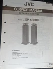 Jvc SP-XS6BK Speaker Service Manual Original Good. Price: $14.99.