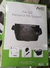 Avid PA-122 Personal System Portable Wired 3.5MM Input Black Open. Price: $28.50.