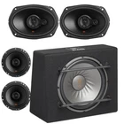 Jbl Car Speakers STAGE2 6X9" 6.5" Set 12IN.1000W Enclosed Subwoofer New. Price: $261.99.