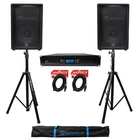 (2) Jbl JRX212 12" 1000 Watt Dj Pa Speakers+power Amplifier+stands+cables New. Price: $930.70.