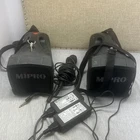 Mipro MA-101-C Personal Pa System Portable Speaker Microphone Bundle Black 2PK Used. Price: $180.00.