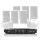 Sound Town Set Wall Mount Speakers+one 8-CH Amplifier (ETI8XU108W) New. Price: $2056.99.
