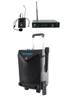 Rockville Rockngo 8" Rechargeable Pa Speaker W/ Bluetooth+headset+wireless Mic New. Price: $214.90.