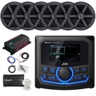 Jvc KDMR305BTS Wb Receiver, 6X 6.5" Speaker, Amp W/kit,satellite Tuner W/antenna New. Price: $925.00.